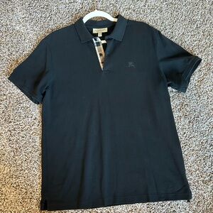 Black Burberry Polo shirt